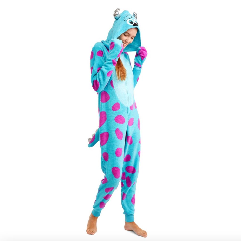 Disney Monsters, Inc Women's and Women's Plus Sulley Union Suit